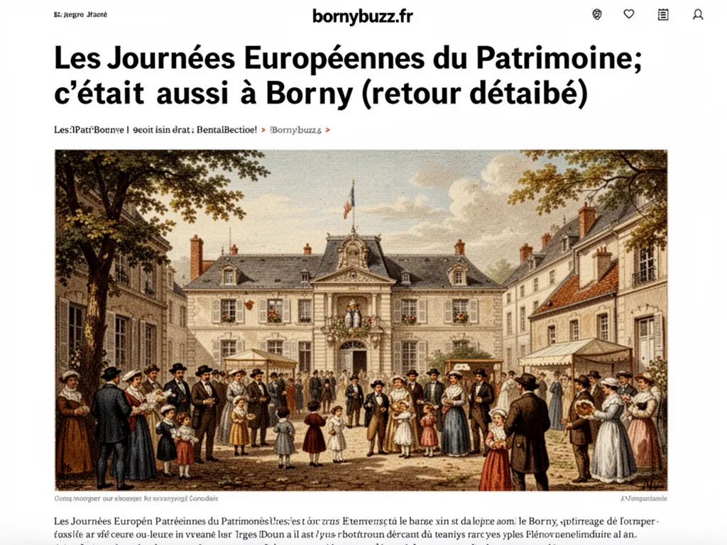 Les Journées Européennes du Patrimoine, c’était aussi à Borny (retour détaillé)