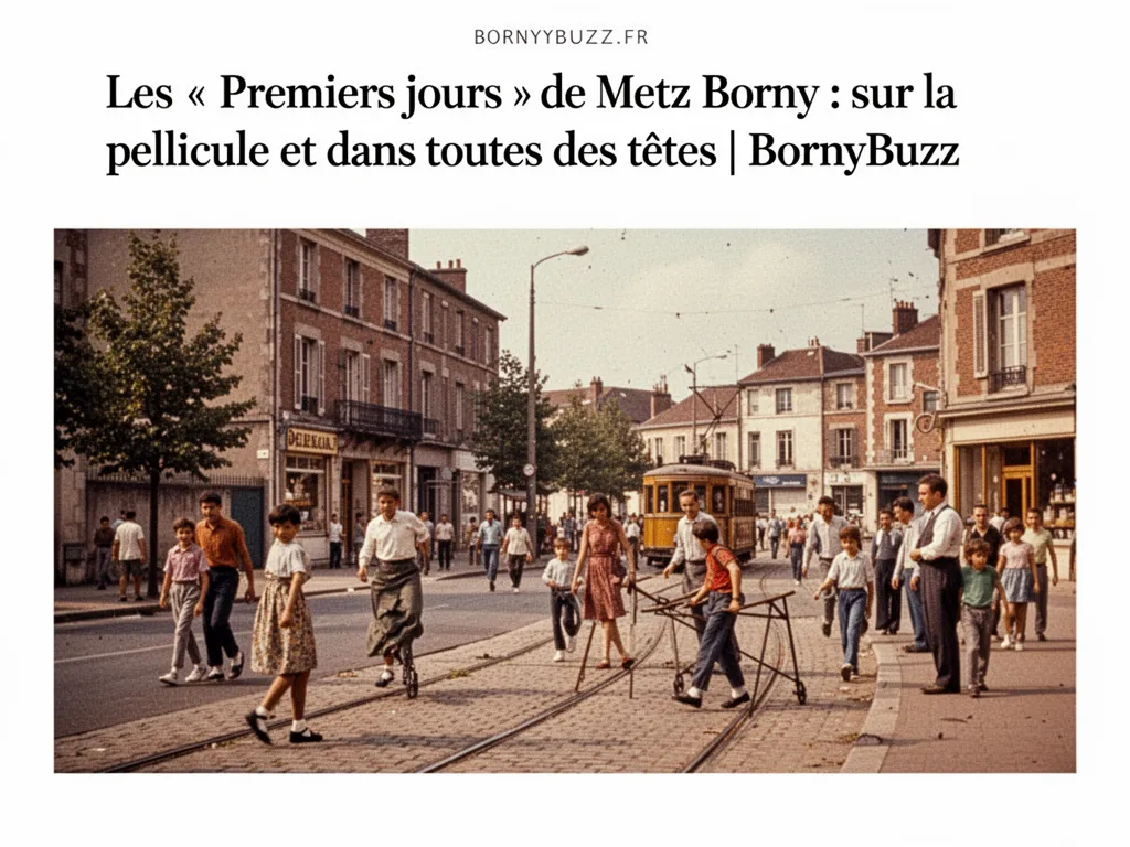 Les « Premiers jours » de Metz Borny : sur la pellicule et dans toutes les têtes | BornyBuzz
