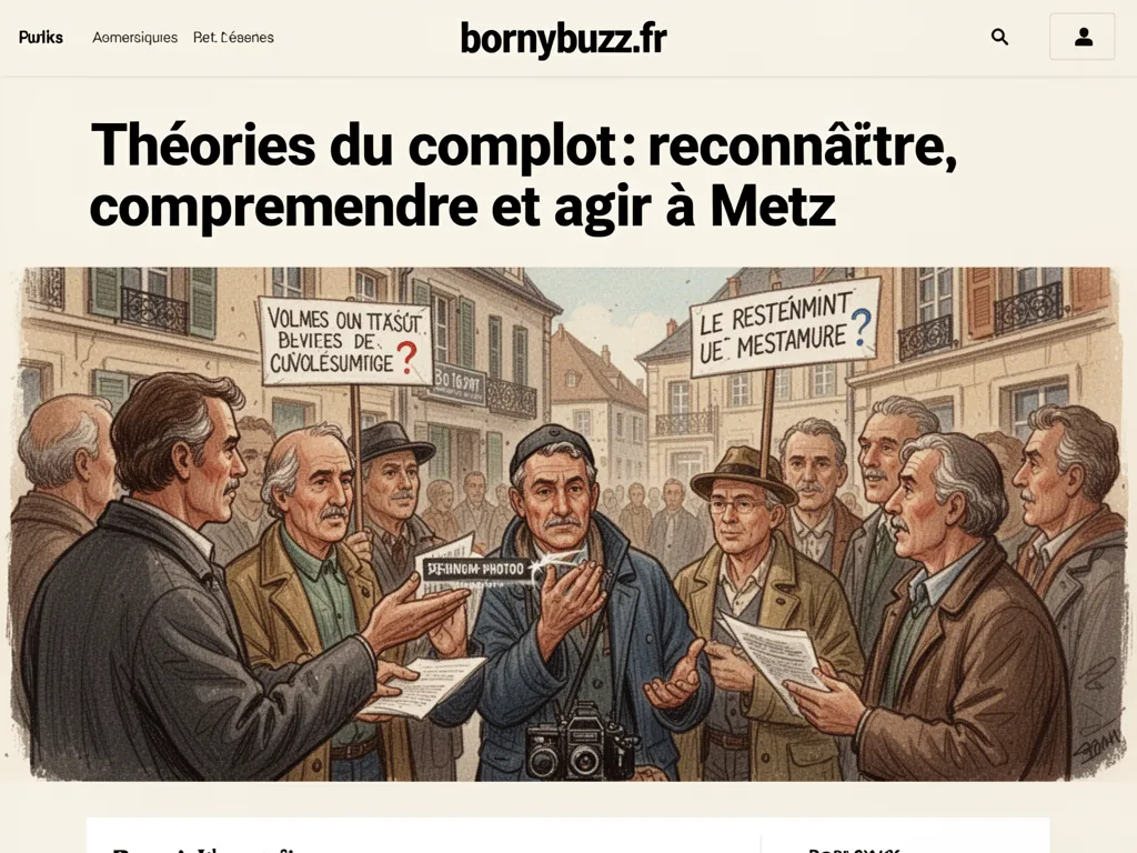 Théories du complot : reconnaître, comprendre et agir à Metz