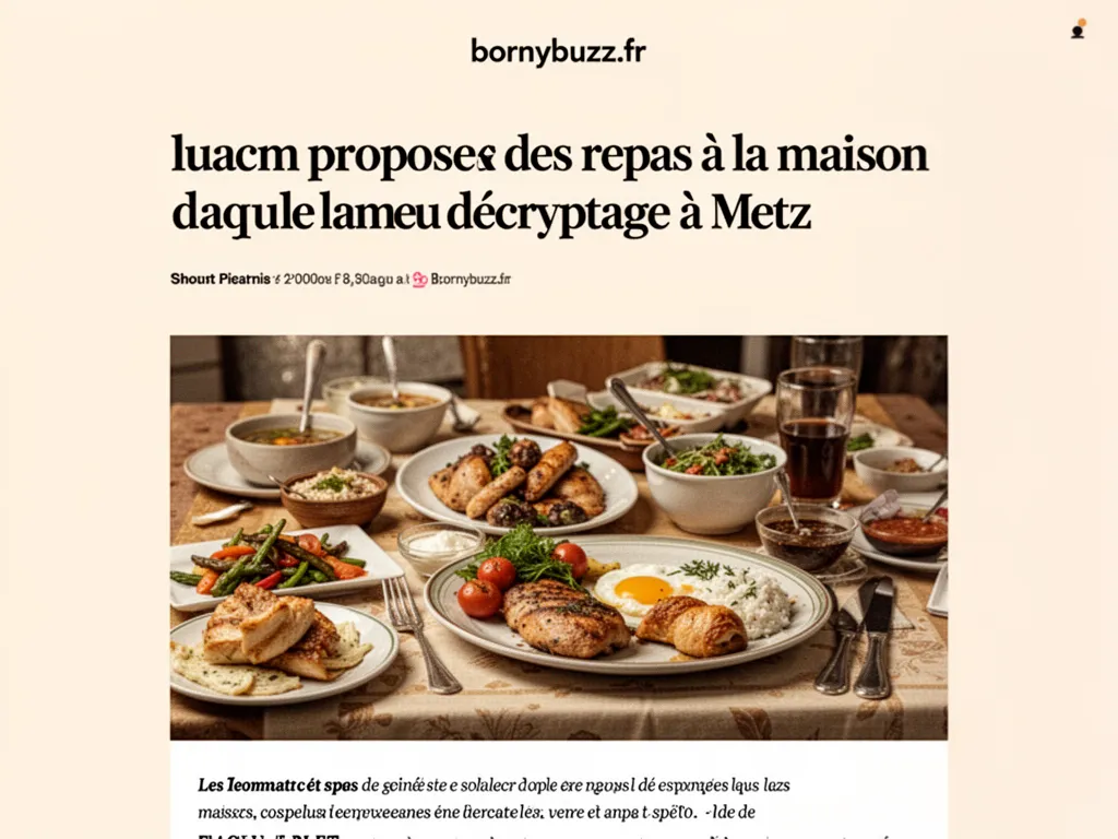 luacm propose des repas a la maison darret de queuleu : décryptage à Metz