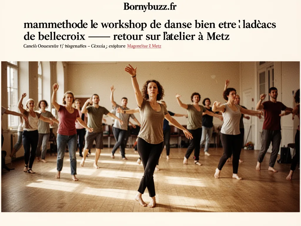 mammethode le workshop de danse bien etre a ladacs de bellecroix — retour sur l'atelier à Metz