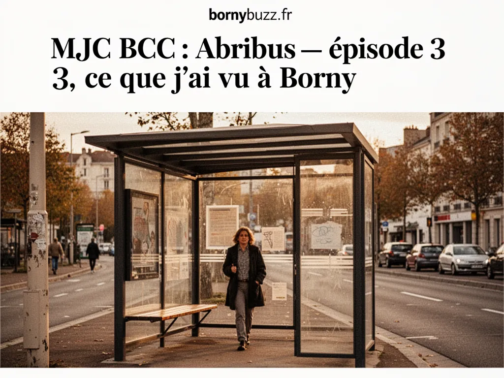 MJC BCC : Abribus : épisode 3, ce que j’ai vu à Borny