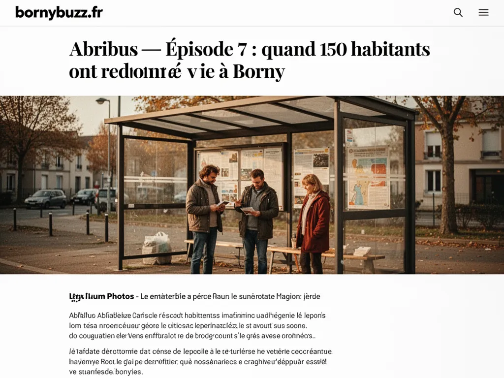 Abribus — Épisode 7 : quand 150 habitants ont redonné vie à Borny