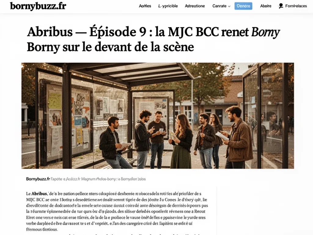 Abribus — Épisode 9 : la MJC BCC remet Borny sur le devant de la scène