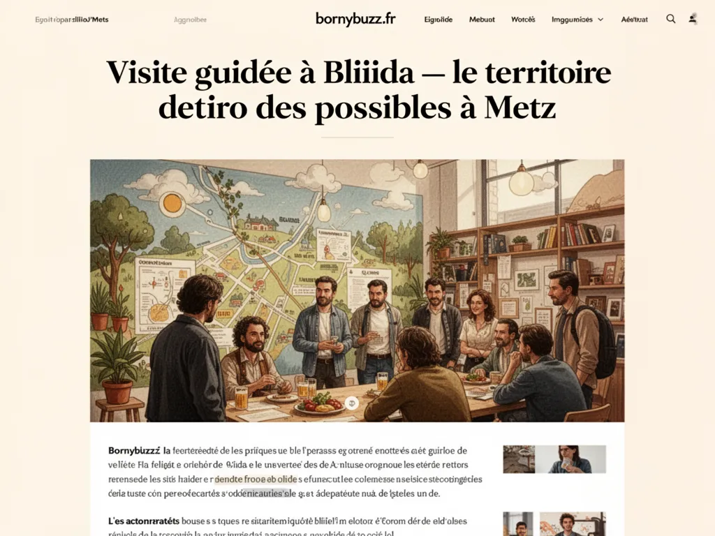 Visite guidée à Bliiida : le territoire des possibles à Metz
