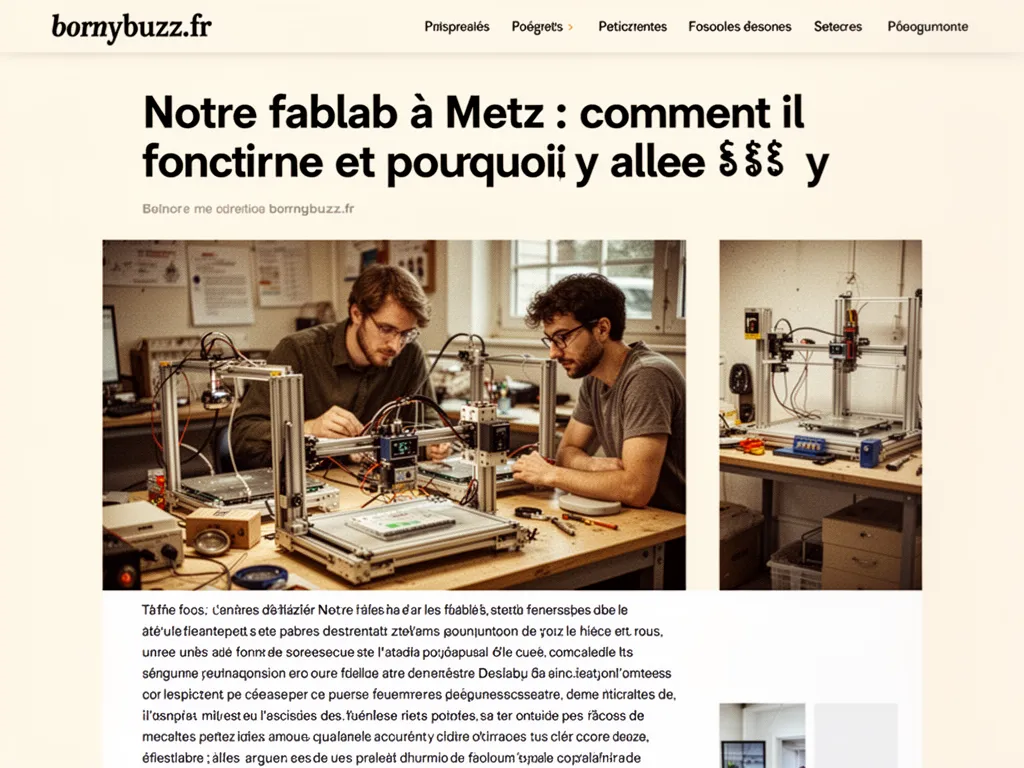 Notre fablab à Metz : comment il fonctionne et pourquoi y aller
