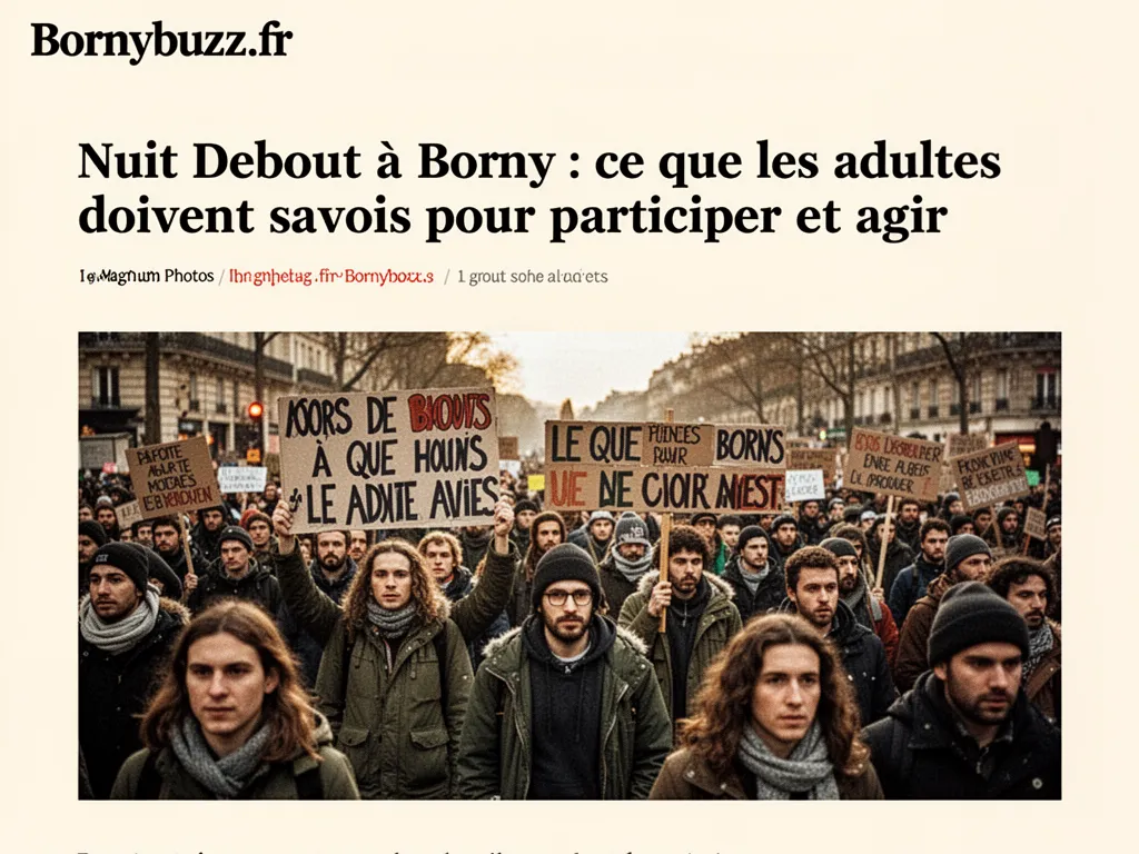 Nuit Debout à Borny : ce que les adultes doivent savoir pour participer et agir