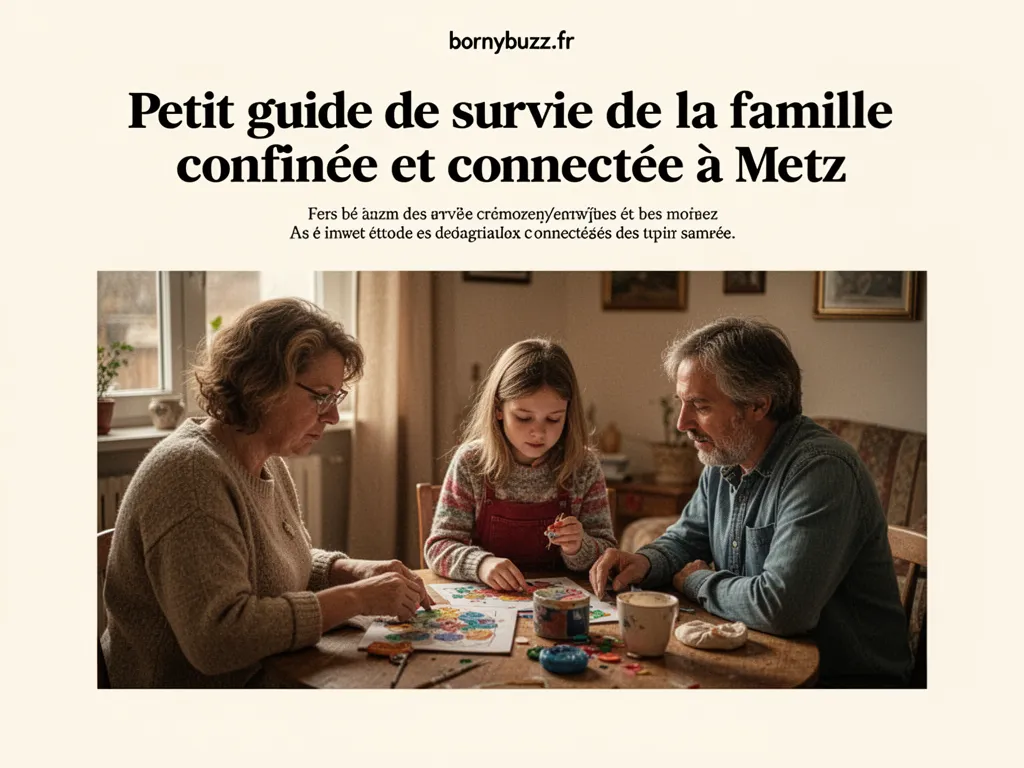 Petit guide de survie de la famille confinée et connectée à Metz