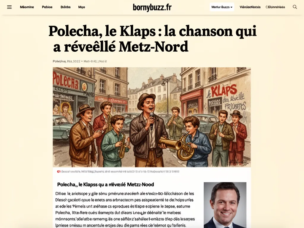 Polecha, le Klaps : la chanson qui a réveillé Metz-Nord