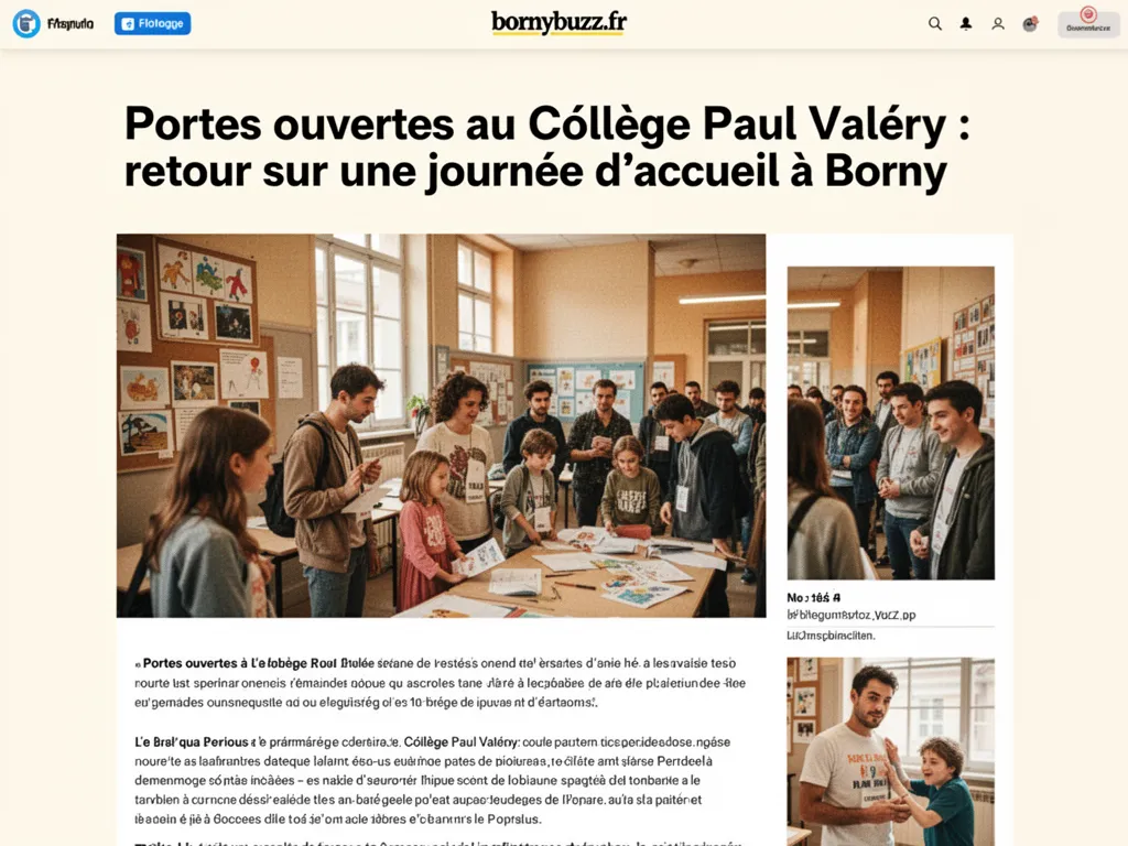 Portes ouvertes au Collège Paul Valéry : retour sur une journée d’accueil à Borny