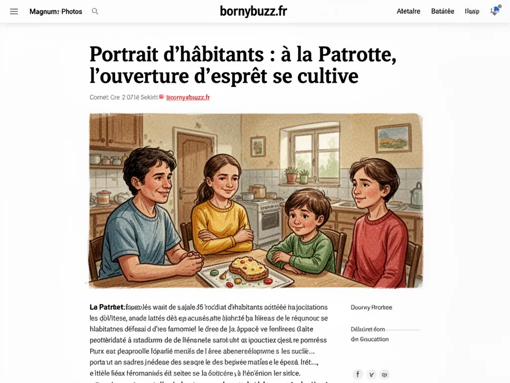 Portrait d’habitants : à la Patrotte, l’ouverture d’esprit se cultive