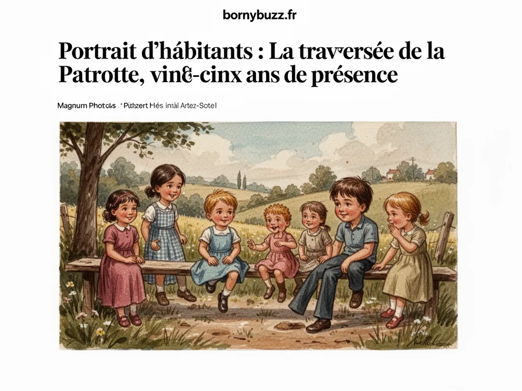 Portrait d’habitants : La traversée de la Patrotte, vingt‑cinq ans de présence
