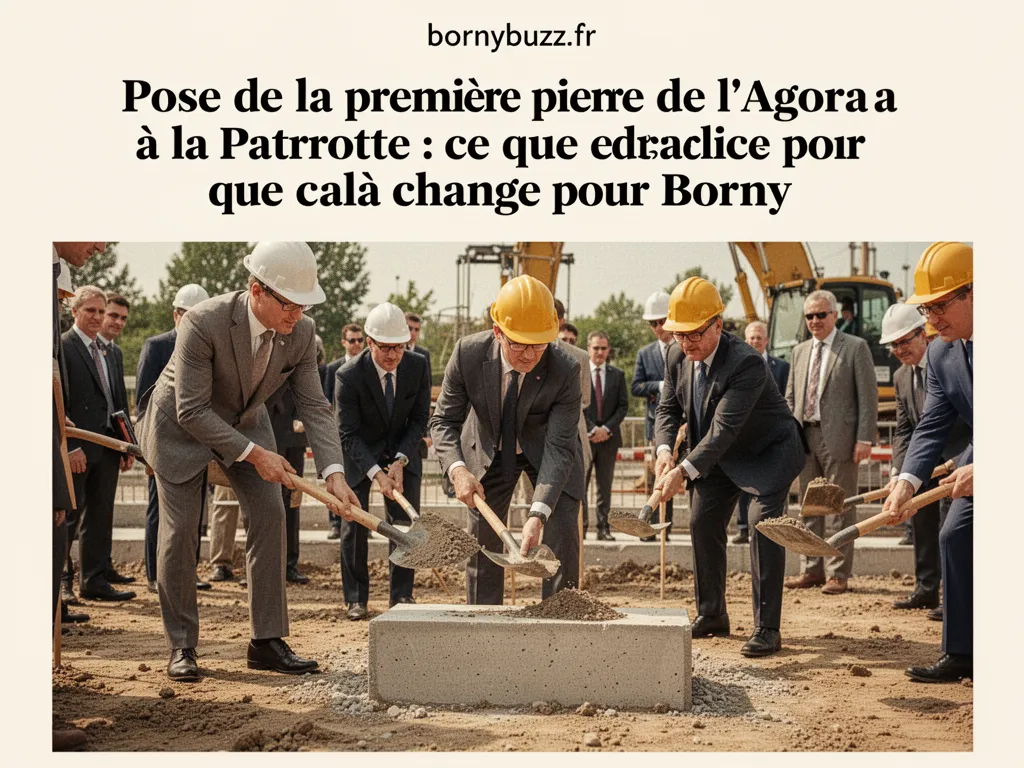 Pose de la première pierre de l’Agora à la Patrotte : ce que cela change pour Borny