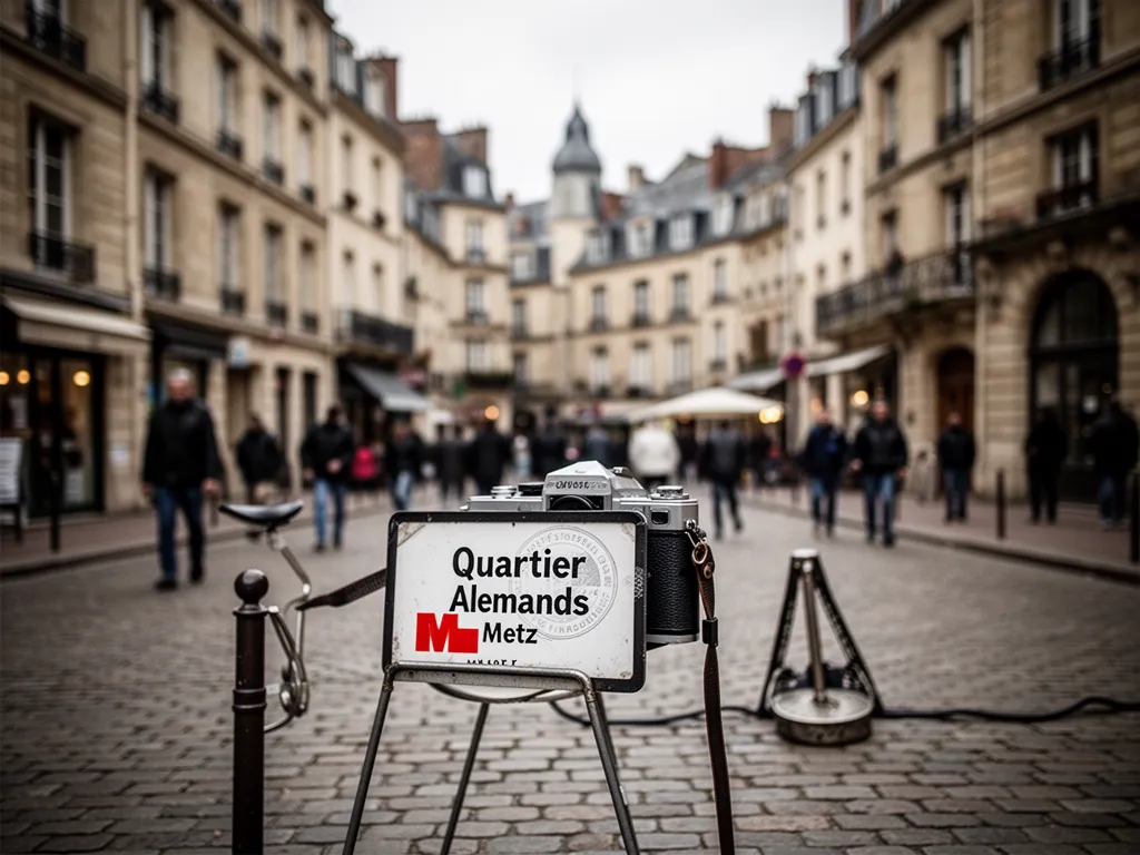 Façades néo-renaissance et toits d'ardoise de l'avenue Foch, Metz, quartier impérial