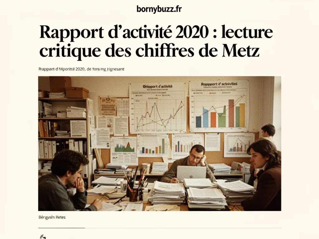 Rapport d'activité 2020 : lecture critique des chiffres de Metz