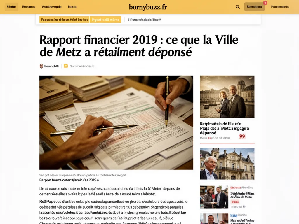 Rapport financier 2019 : ce que la Ville de Metz a réellement dépensé