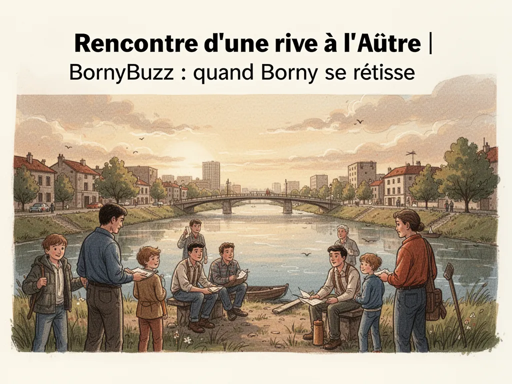 Rencontre d’une rive à l’autre | BornyBuzz : quand Borny se retisse