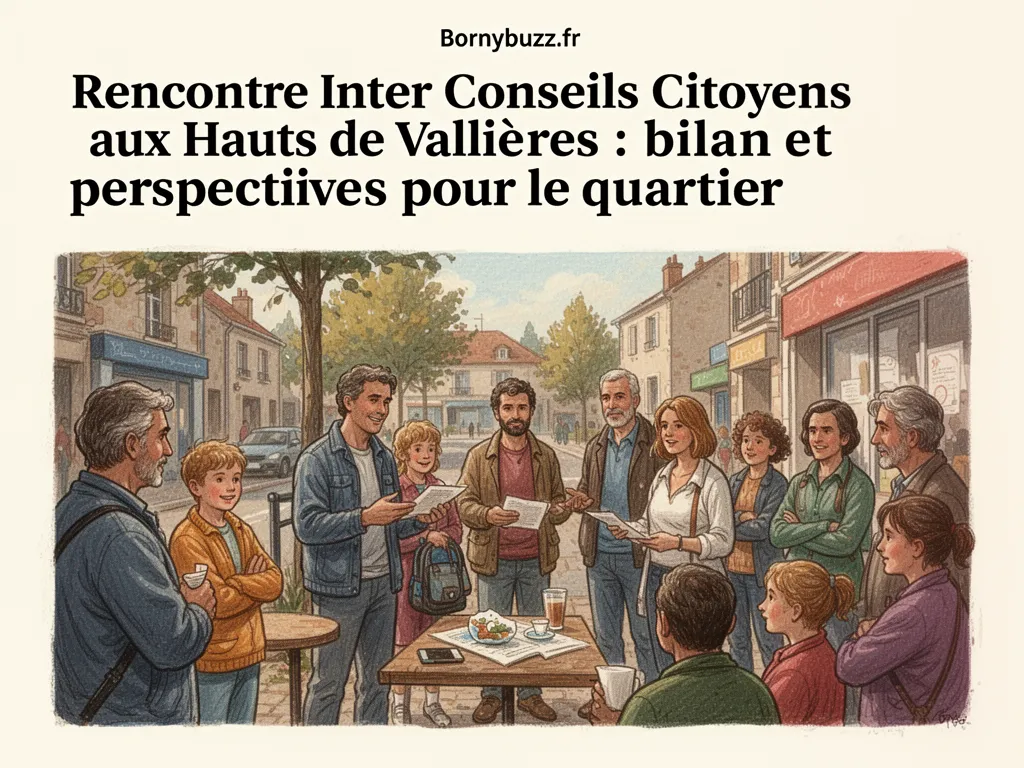 Rencontre Inter Conseils Citoyens aux Hauts de Vallières : bilan et perspectives pour le quartier