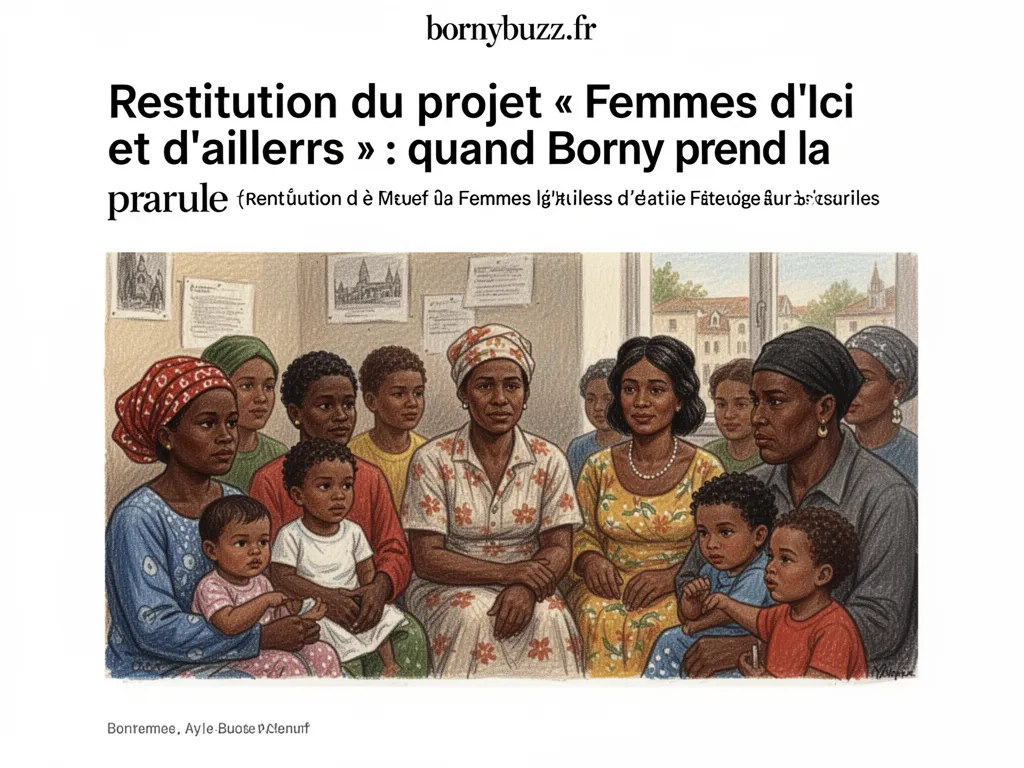 Restitution du projet « Femmes d’ici et d’ailleurs » : quand Borny prend la parole