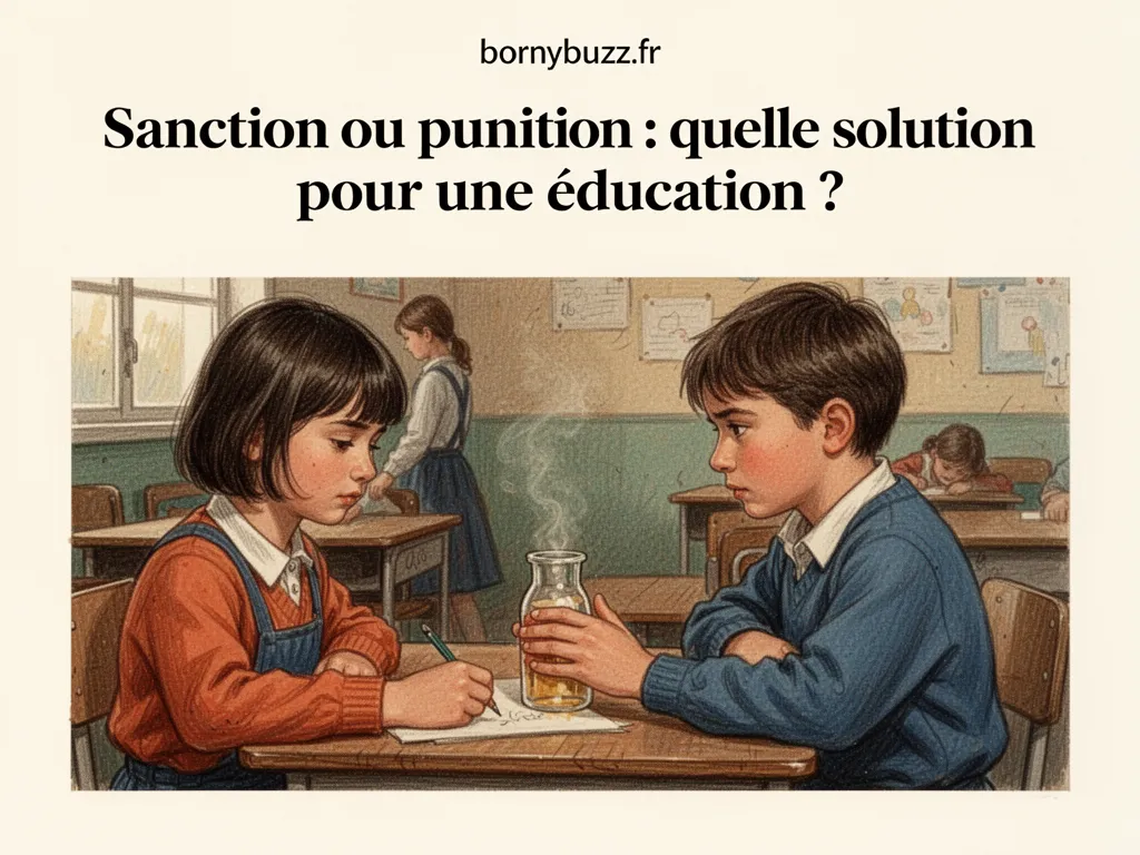Sanction ou punition : quelle solution pour une éducation ?