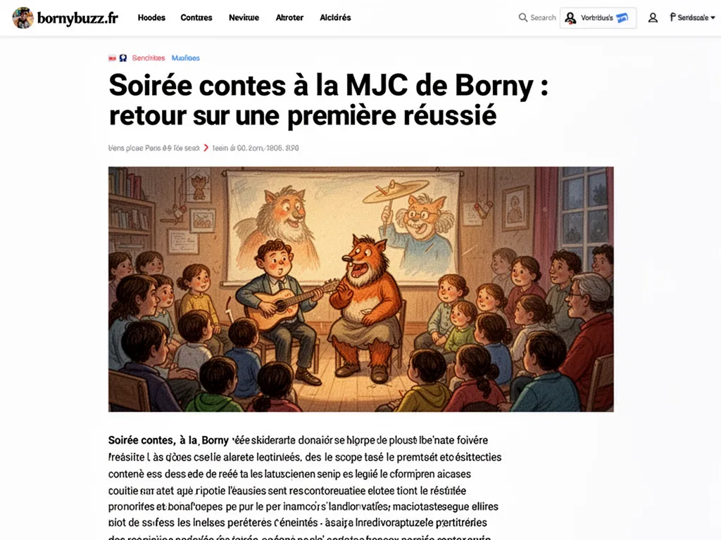 Soirée contes à la MJC de Borny : retour sur une première réussie