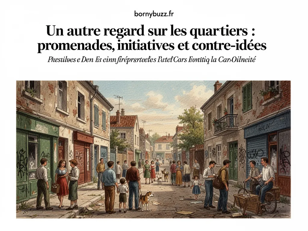 Un autre regard sur les quartiers : promenades, initiatives et contre-idées