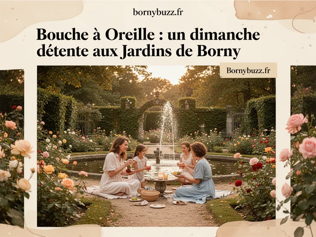 Bouche à Oreille : un dimanche détente aux jardins de Borny