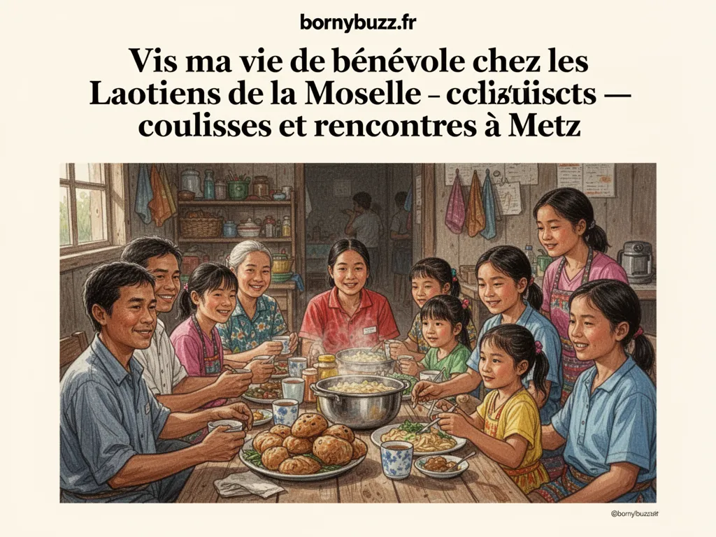 Vis ma vie de bénévole chez les Laotiens de la Moselle : coulisses et rencontres à Metz