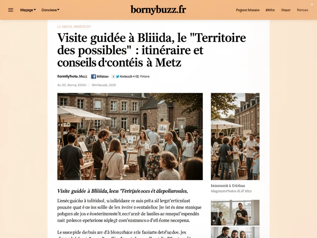 Visite guidée à Bliiida, le "Territoire des possibles" : itinéraire et conseils à Metz