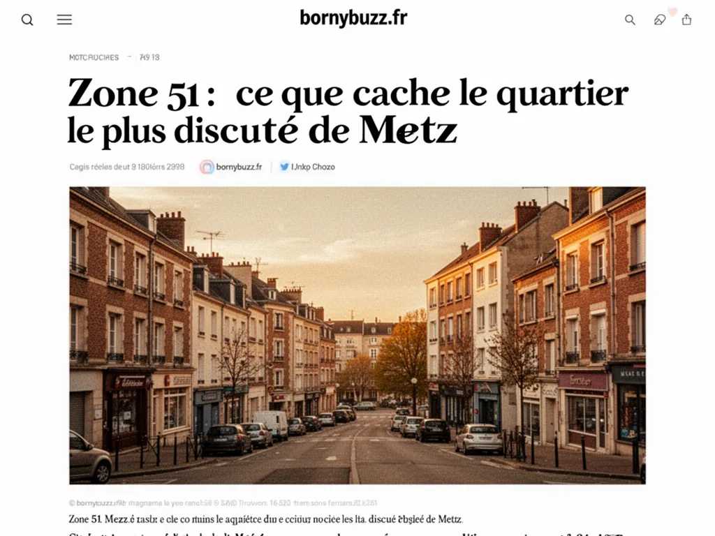 Zone 51 : ce que cache le quartier le plus discuté de Metz