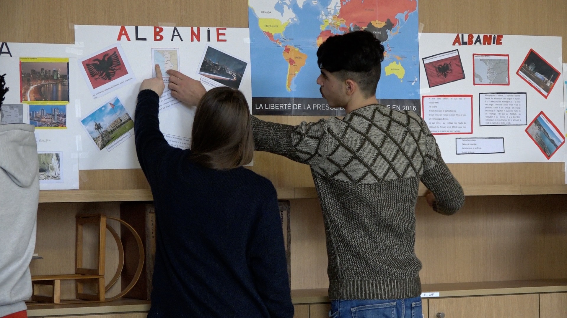 Parcours d’allophones au collège Hauts de Blémont