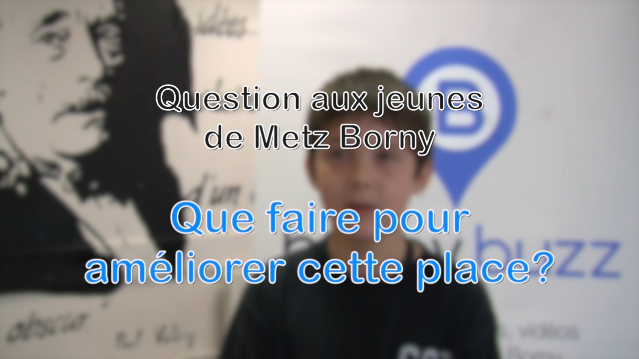 Les jeunes de Metz Borny présentent leurs idées pour rénover la place du marché Auguste Foselle