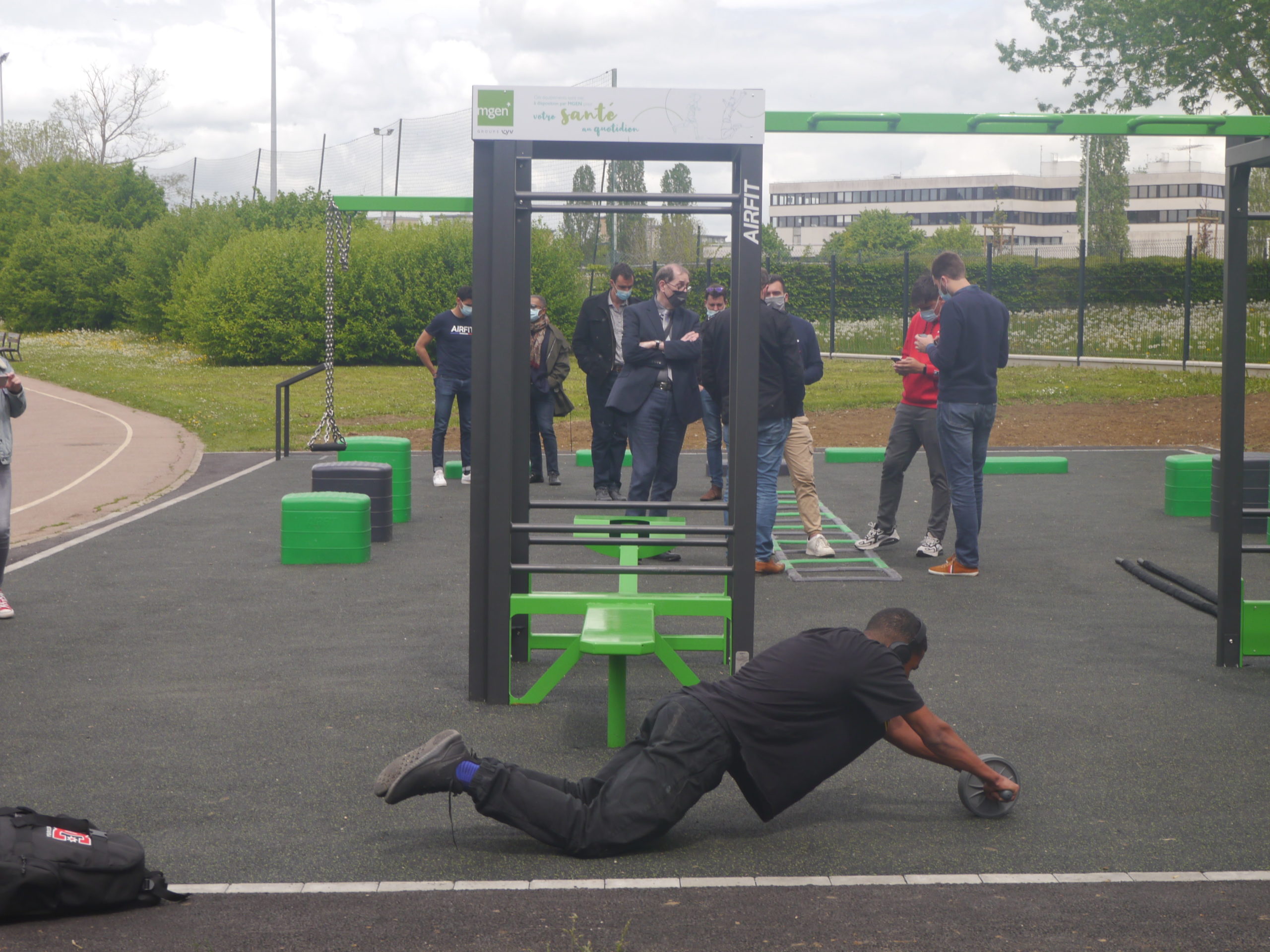 Une nouvelle aire de fitness au lac Symphonie